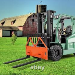 46 Skid Steer Pallet Forks, 3200Lbs Capacity, Skid Steer Forks Attachment