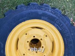 4-10-16.5 SKS-1 Skid Steer Tires/Rims for New Holland -10X16.5 12PLY (6 LUG)