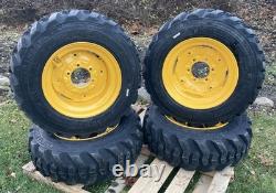 4-10-16.5 SKS-1 Skid Steer Tires/Rims for New Holland L553, L555, LS150 (6 LUG)
