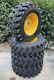 4-10-16.5 Sks-9 Skid Steer Tires/rims For New Holland (6 Lug) (sks753 Style)