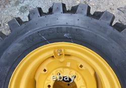 4-10-16.5 SKS-9 Skid Steer Tires/Rims for New Holland (6 LUG) (SKS753 STYLE)