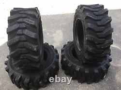 4-12-16.5 HD Skid Steer Tires Camso SKS532-12X16.5 Xtra Wall-for Bobcat & more