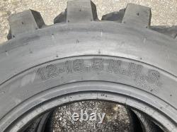 4-12-16.5 SKS-9 Skid Steer Tires for New Holland & more-12X16.5 (SKS753 STYLE)