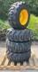 4-14-17.5 Sks-1 Skid Steer Tires/rims/wheels For New Holland, John Deere, Gehl