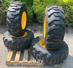 4-14-17.5 SKS-1 Skid Steer Tires/Rims/Wheels for New Holland, John Deere, Gehl