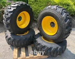 4-14-17.5 SKS-1 Skid Steer Tires/Rims/Wheels for New Holland, John Deere, Gehl