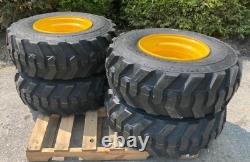 4-14-17.5 SKS-1 Skid Steer Tires/Rims/Wheels for New Holland, John Deere, Gehl