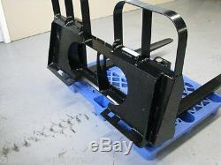 4,200 LB Heavy Duty Pallet Forks Skid Steer attach, Made in CANADA