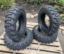 4 HD 5.70-12 Galaxy XD2010 Skid Steer Tires -5.70X12