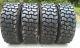 4 New 10x16.5 Skid Steer Tires 10-16.5-10 Ply Rating-heavy Duty, Non Directional