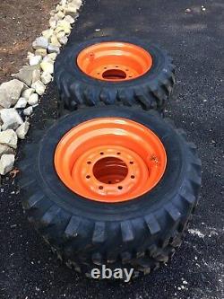 4 NEW 10-16.5 Camso SKS332 Skid Steer Tires/wheels/rims for Bobcat 10 PLY