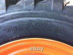 4 NEW 10-16.5 Skid Steer Tires/wheels for R-Series Bobcat S64, S62 Camso sks332