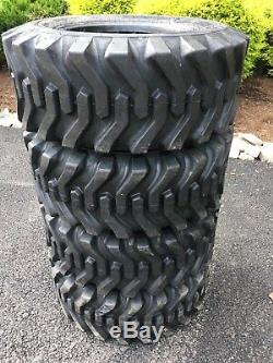 4 NEW 12-16.5 Skid Steer Tires Camso sks332 For Bobcat & others