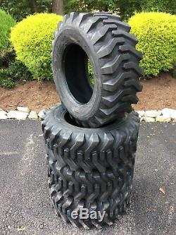 4 NEW 12-16.5 Skid Steer Tires Camso sks332 For Bobcat & others