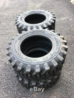 4 NEW 12-16.5 Skid Steer Tires Camso sks332 For Bobcat & others