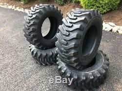 4 NEW 12-16.5 Skid Steer Tires Camso sks332 For Bobcat & others