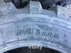 4 NEW Camso sks332 10-16.5 Skid Steer Tires For Bobcat, CAT, John Deere & more