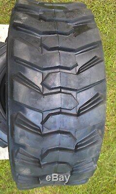 4 NEW Loadmax 12-16.5 Skid Steer Tires 12 Ply For CAT, New Holland & others