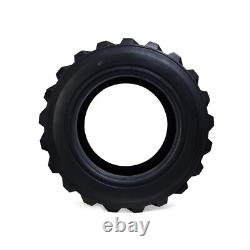 4 Pack 10-16.5 Skid Steer Tires 10 Ply Heavy Duty Loader Tire For Bobcat 10x16.5