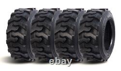 4-Pack 10-16.5 Skid Steer Tires SKS 10x16.5 Heavy Duty 10PR 50% Longer Wear Life 4-Pack 10-16.5 Skid Steer Tires SKS 10x16.5 Heavy Duty 10PR 50% Longer Wear Life