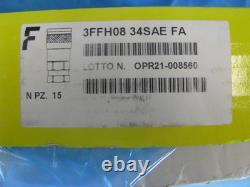 4 Sets of Flat Face Hydraulic Skid-Steer Quick Couplers 3FFH08 34SAE NEW