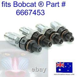 4 x Fuel Injector Nozzle fits Bobcat 6667453 325 328 329 463 KUBOTA D1703 D1005