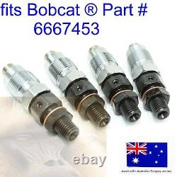 4 x Fuel Injector Nozzle fits Bobcat 6667453 325 328 329 463 KUBOTA D1703 D1005