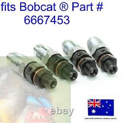 4 x Fuel Injector Nozzle fits Bobcat 6667453 325 328 329 463 KUBOTA D1703 D1005