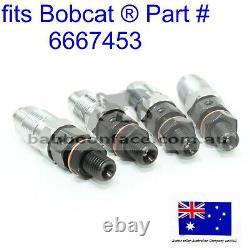 4 x Fuel Injector Nozzle fits Bobcat 6667453 325 328 329 463 KUBOTA D1703 D1005