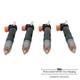 4x Fuel Injector For Bobcat Track T740 T870 V519 T750 T770 V723 Doosan D34