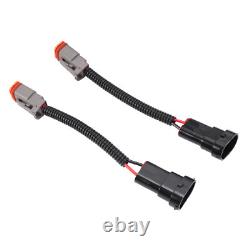 4x LED Headlight Tail Exterior Light Kit For Bobcat Skid Steer Loader Plastic