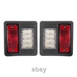 4x LED Headlight Tail Exterior Light Kit For Bobcat Skid Steer Loader Plastic