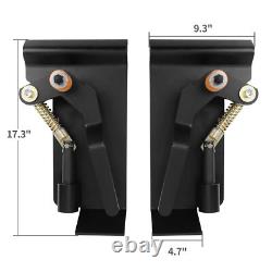 5/16 Skid Steer Loader Mount Plate & Latch Box Bucket Quick Tach Attachment US
