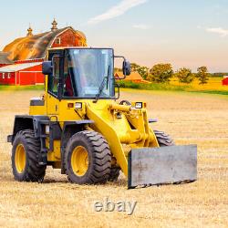5/16 Skid Steer Loader Mount Plate & Latch Box Bucket Quick Tach Attachment US