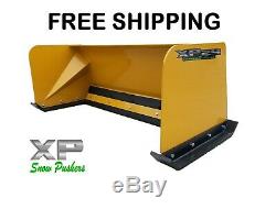 5' XP24 snow pusher box FREE SHIPPING-RTR skid steer Bobcat Case Caterpillar