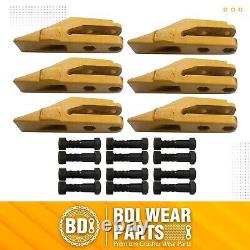 6684447 Cat Skid Steer Bucket Unitooth Trenching Bucket Teeth with Hardware 6PK