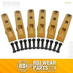 6684447 Cat Skid Steer Bucket Unitooth Trenching Bucket Teeth with Hardware 6PK