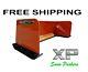 6' Xp24 Kubota Orange Snow Pusher Box Skid Steer Bobcat Case Free Shipping