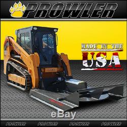 72 Inch Standard Duty Brush Mower, 11-20 GPM Flow, Skid Steer Cutter Attachment