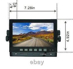 7 Wired Digital Rear View Backup Reverse Camera System For Tractor, Skid Steer