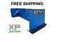 7' Xp24 Blue Snow Pusher Skid Steer Loader Free Shipping