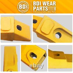 8 Set Skid Steer Bucket Bolt-On Shanks, Teeth, & Pins Assembly 6737322Y