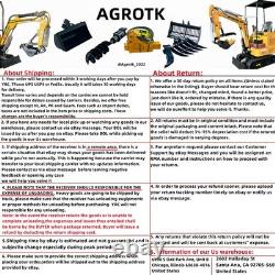 AGT BM5-80 Hydraulic Cycloidal Motor For RC72 Skid Steer Brush Cutter Attachment