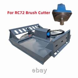 AGT BM5-80 Hydraulic Cycloidal Motor For RC72 Skid Steer Brush Cutter Attachment