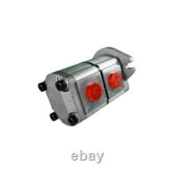 AGT Hydraulic Pump Two-Section for Skid Steer Loader KTT23 Accessories New