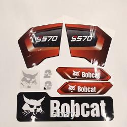 Aftermarket Replacement Decal Sticker Set fits Bobcat S570 Skid Steer Loader
