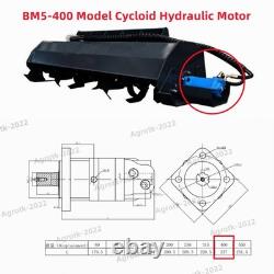 Agrotk BM5-400 Hydraulic Cycloidal Motor For ECSSTR072 Skid Steer Rotary Tiller