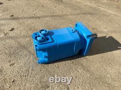 Agrotk Cycloid Hydraulic Motor Fits ECSSCT72 Skid Steer Trencher Attachment Blue