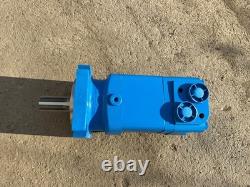 Agrotk Cycloid Hydraulic Motor Fits ECSSCT72 Skid Steer Trencher Attachment Blue
