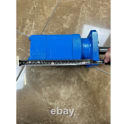 Agrotk Cycloid Hydraulic Motor Fits ECSSCT72 Skid Steer Trencher Attachment Blue